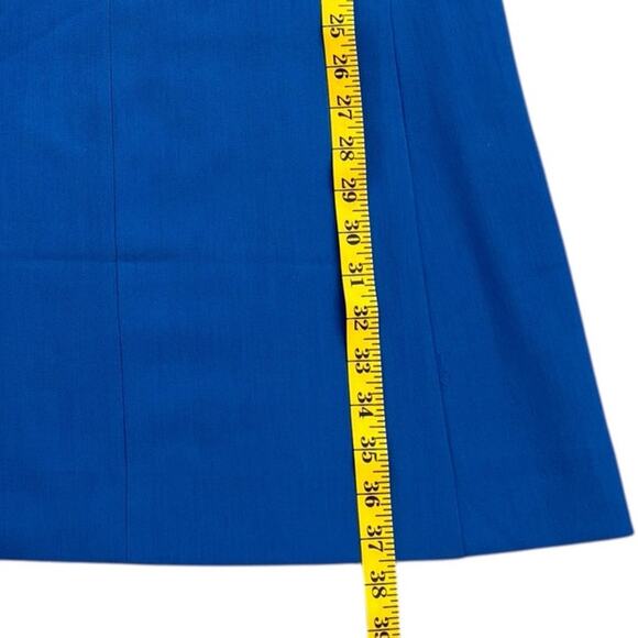 M.M.LAFLEUR THE EMILY DRESS SIDE POCKETS ANTI-ODOR RECYCLED BLUE WOMEN SIZE 8 - Picture 9 of 12